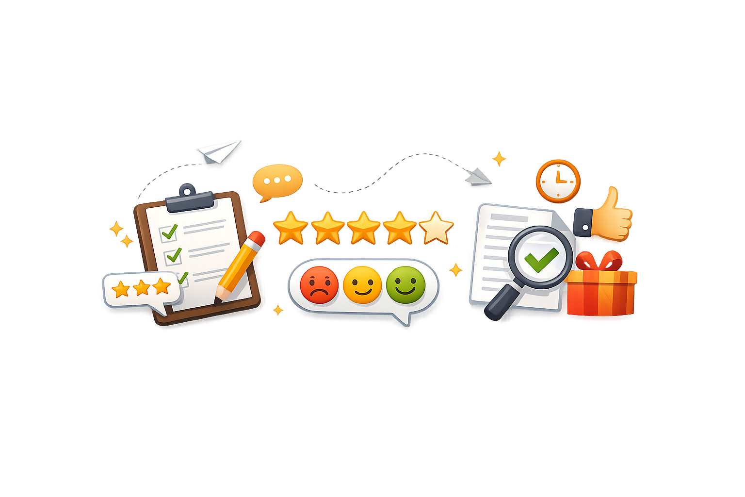 Illustration avis client